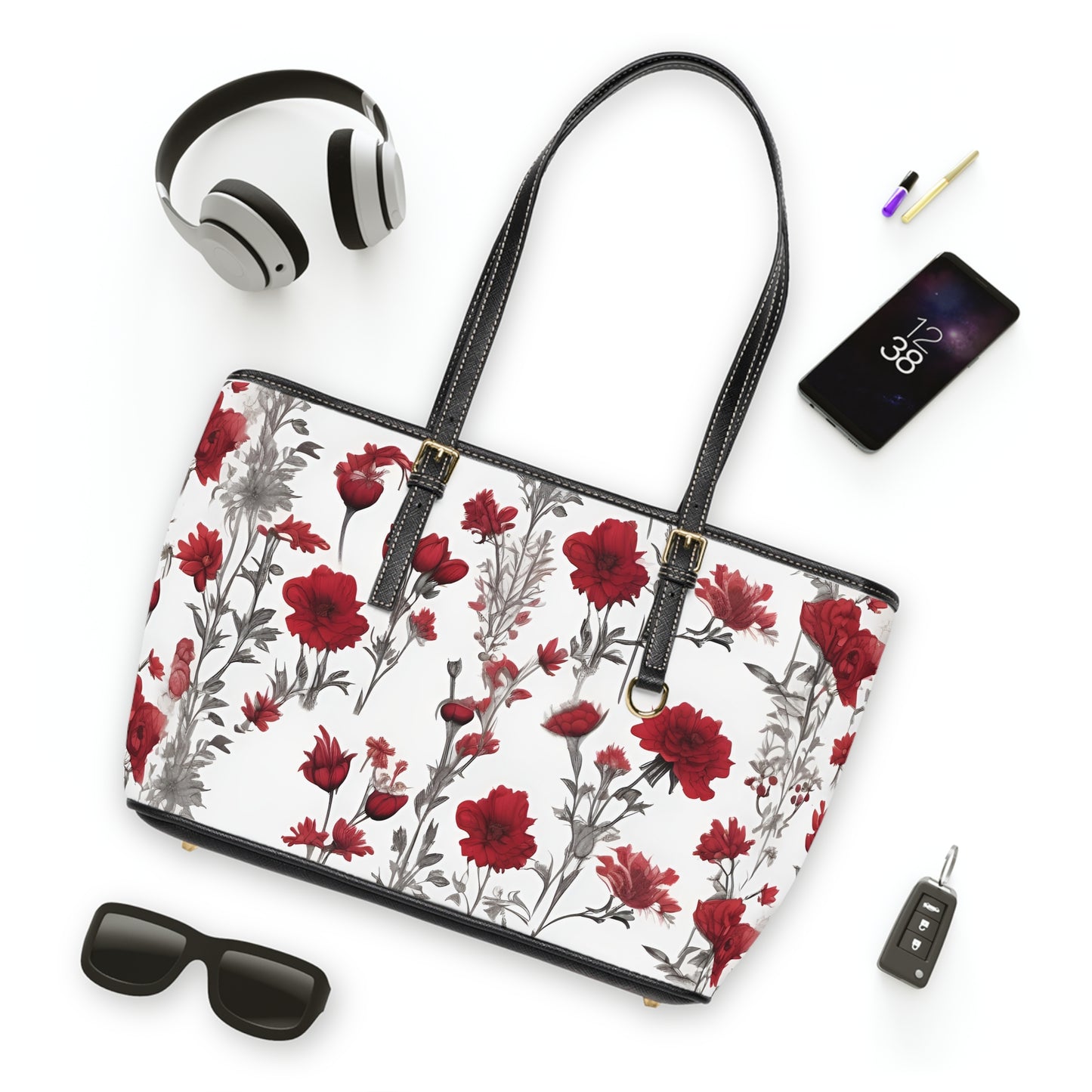 PU Leather Shoulder Bag